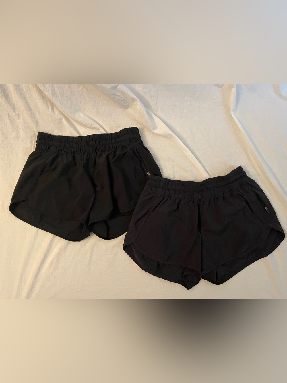 lululemon athletica Black Hotty Hot Shorts Duo (both 10)
